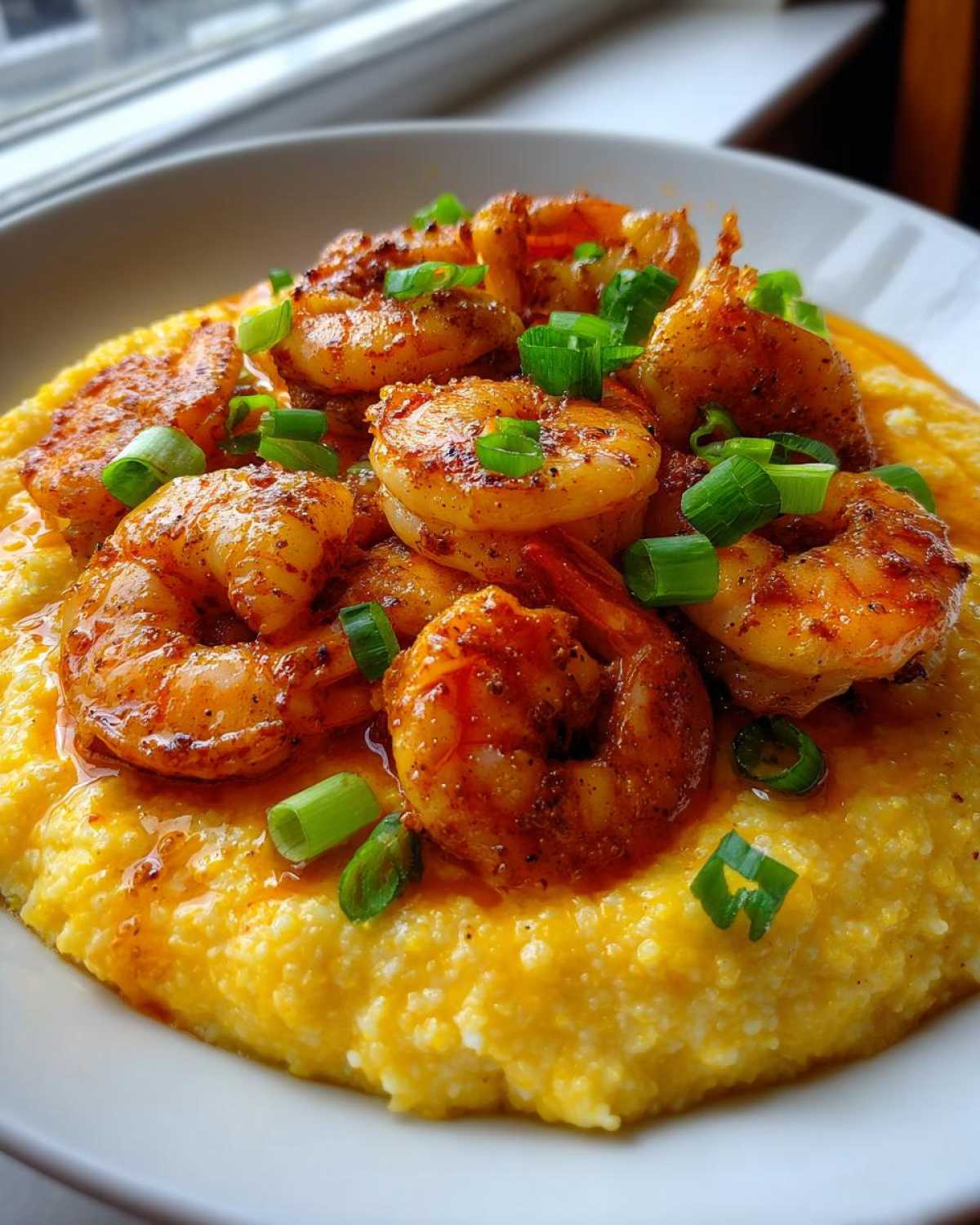 Cajun Shrimp and Cheddar Grits - detail 4