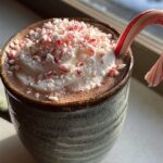 Candy Cane Hot Chocolate Latte