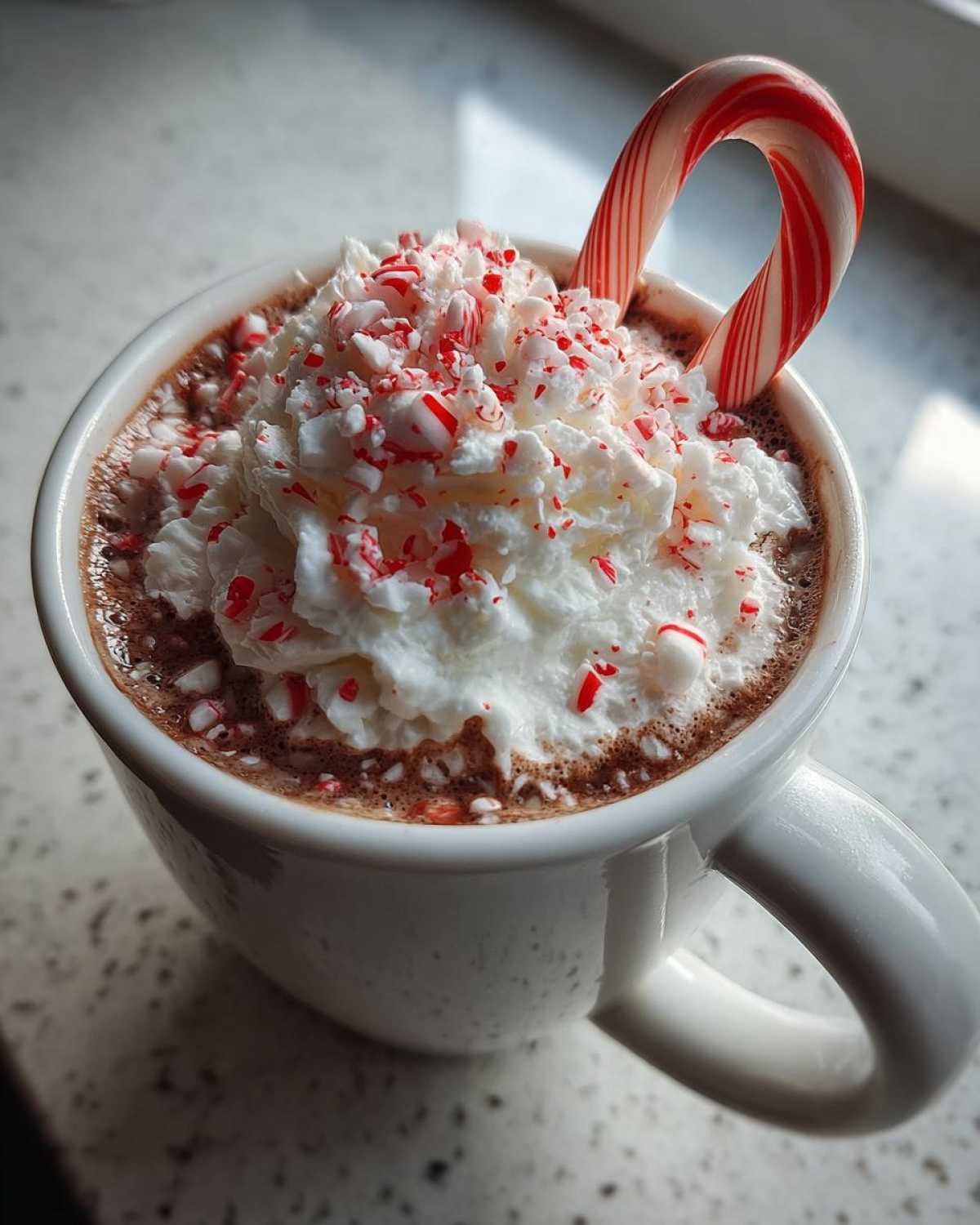 Candy Cane Hot Chocolate Latte - detail 4