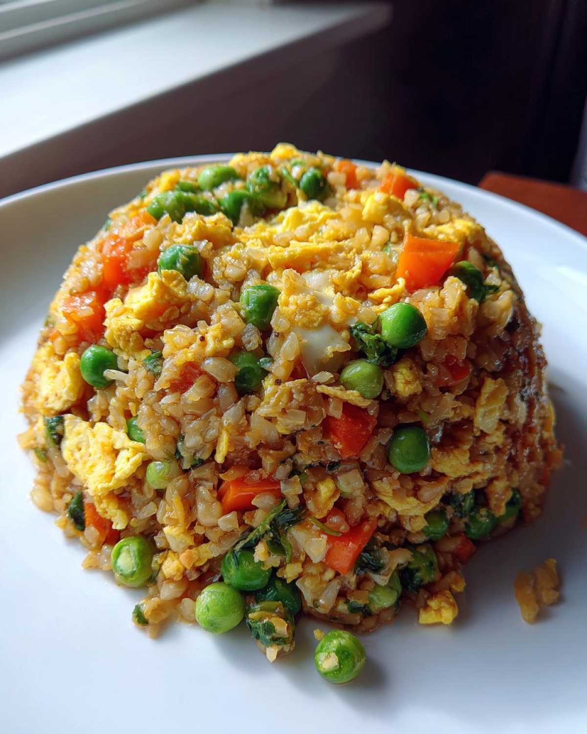 Cauliflower Fried Rice (Low-Carb Takeout Fix) - detail 3