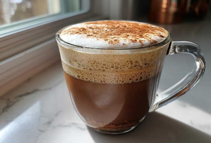 Chai Spiced Vanilla Latte with Oatmilk