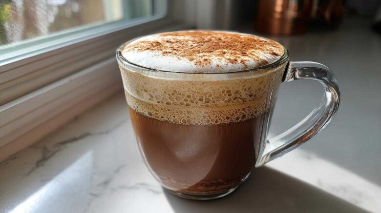 Chai Spiced Vanilla Latte with Oatmilk