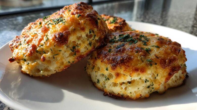 Cheddar Herb Scones (Savory Breakfast Treat)