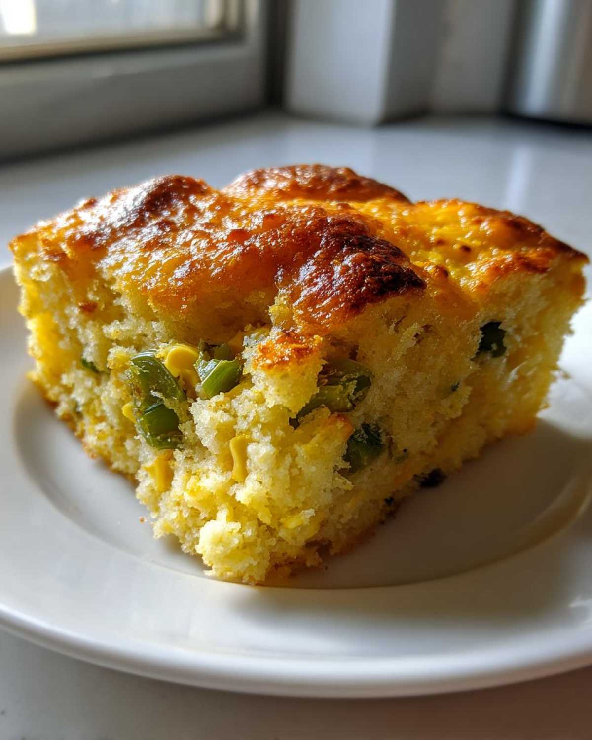 Cheesy Jalapeño Cornbread Casserole Bake - detail 4