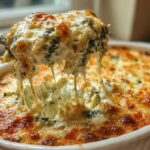 Cheesy Spinach Artichoke Dip