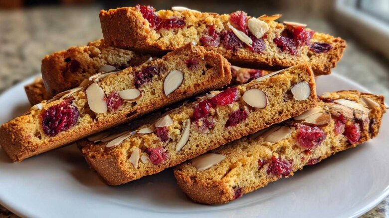 Cherry Almond Biscotti