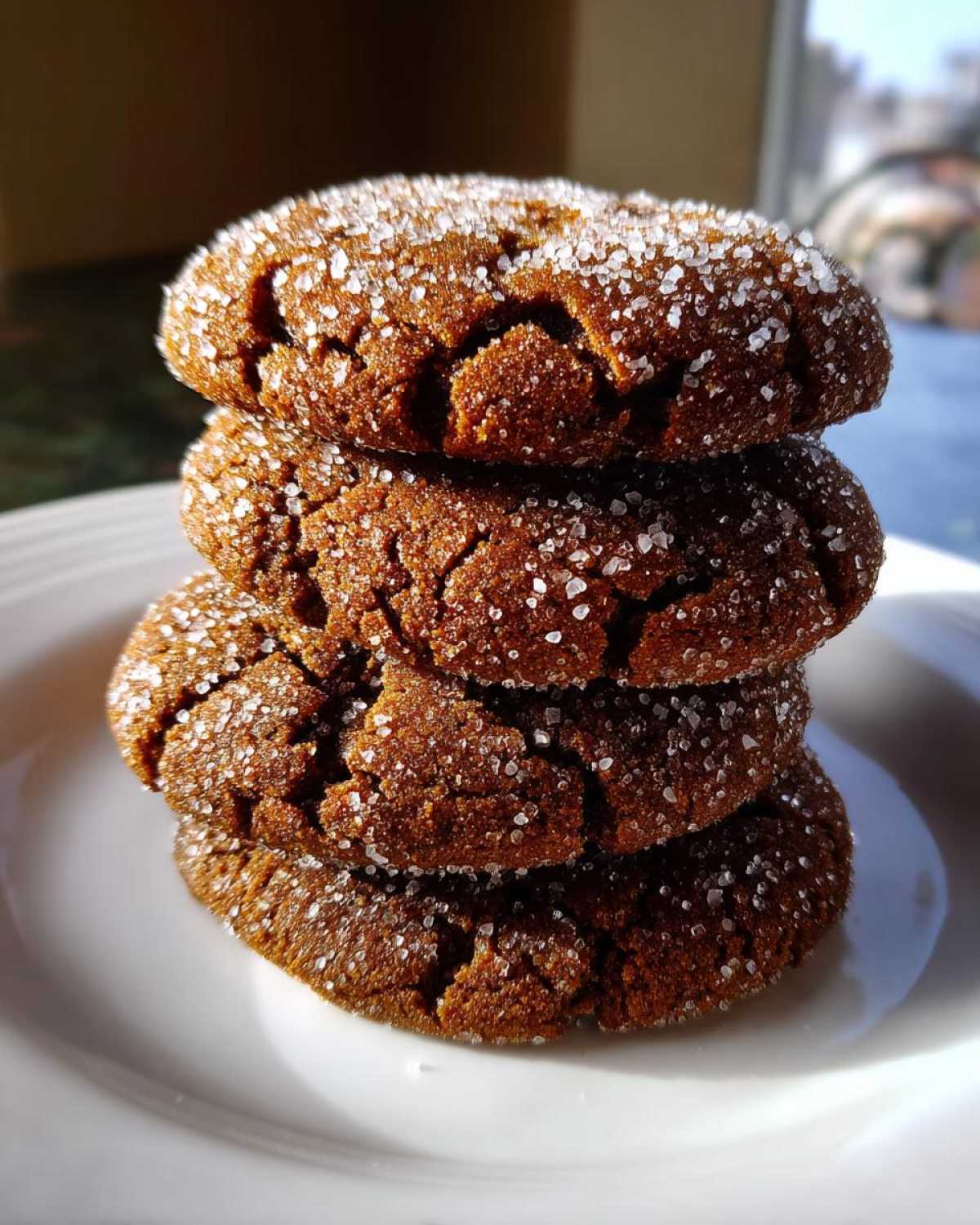 Chewy Molasses Ginger Cookies (Old-Fashioned Flavor) - detail 1