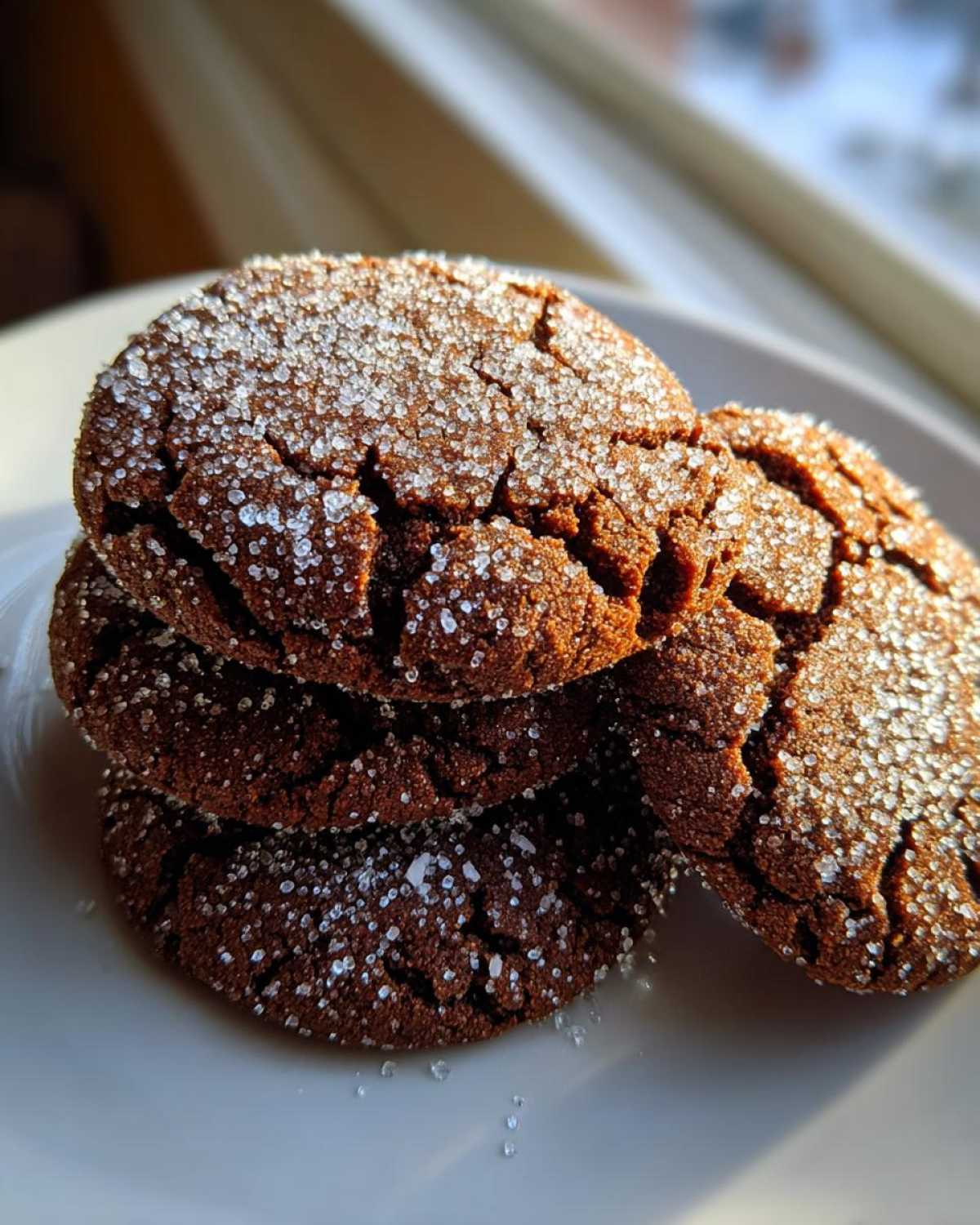 Chewy Molasses Ginger Cookies (Old-Fashioned Flavor) - detail 3