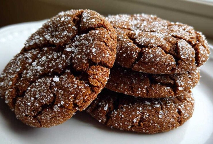 Chewy Molasses Ginger Cookies (Old-Fashioned Flavor)