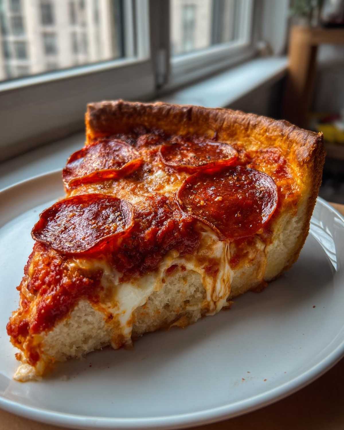 Chicago-Style Deep Dish Pizza (Homemade Takeout Fix) - detail 3