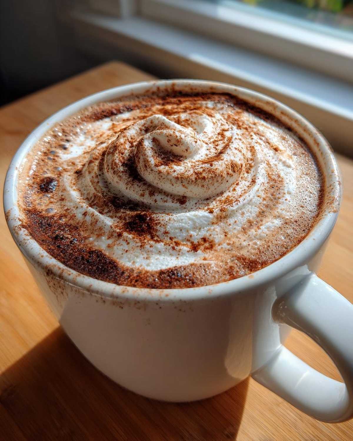 Cinnamon Mocha Almond Milk Latte with Spice - detail 1