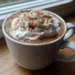 Cinnamon Mocha Almond Milk Latte with Spice