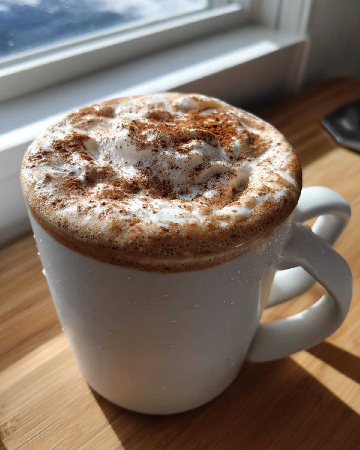 Cinnamon Mocha Almond Milk Latte with Spice - detail 2