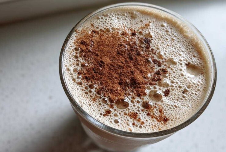 Cinnamon Roll Protein Shake (Tastes Like Dessert)