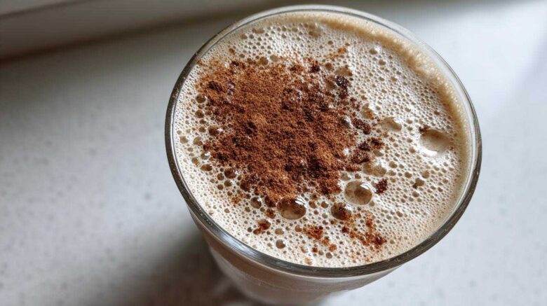 Cinnamon Roll Protein Shake (Tastes Like Dessert)
