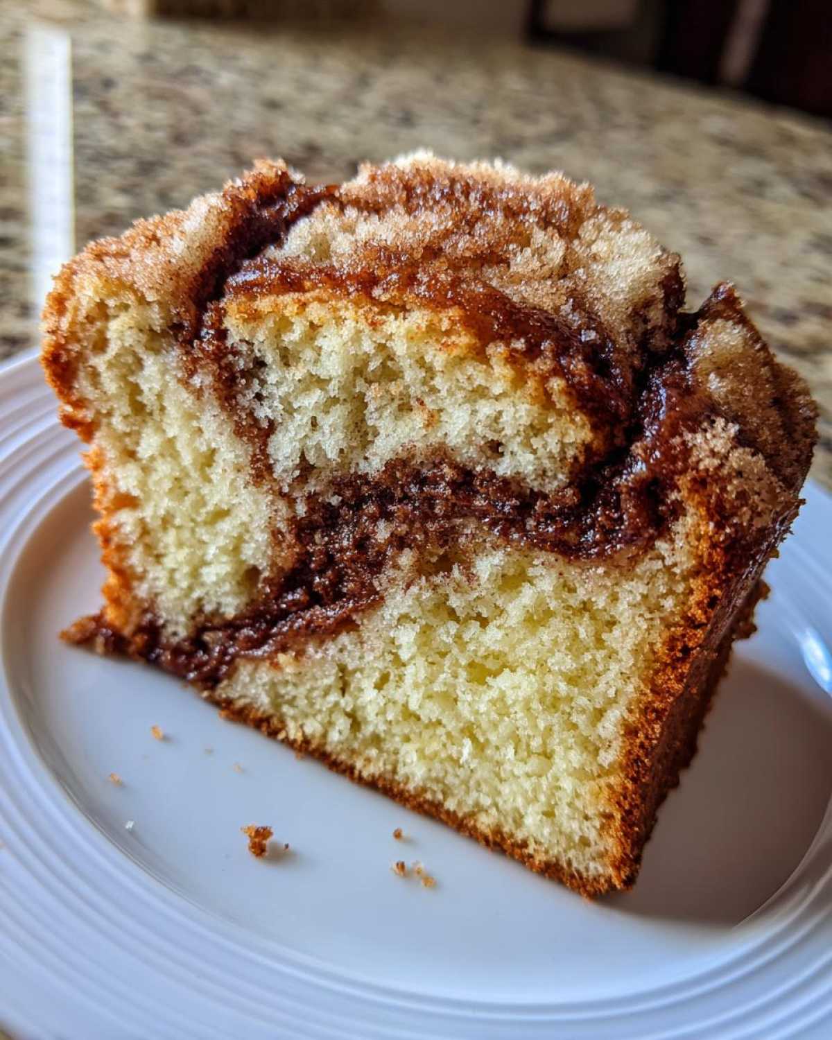 Cinnamon Swirl Coffee Cake - detail 1