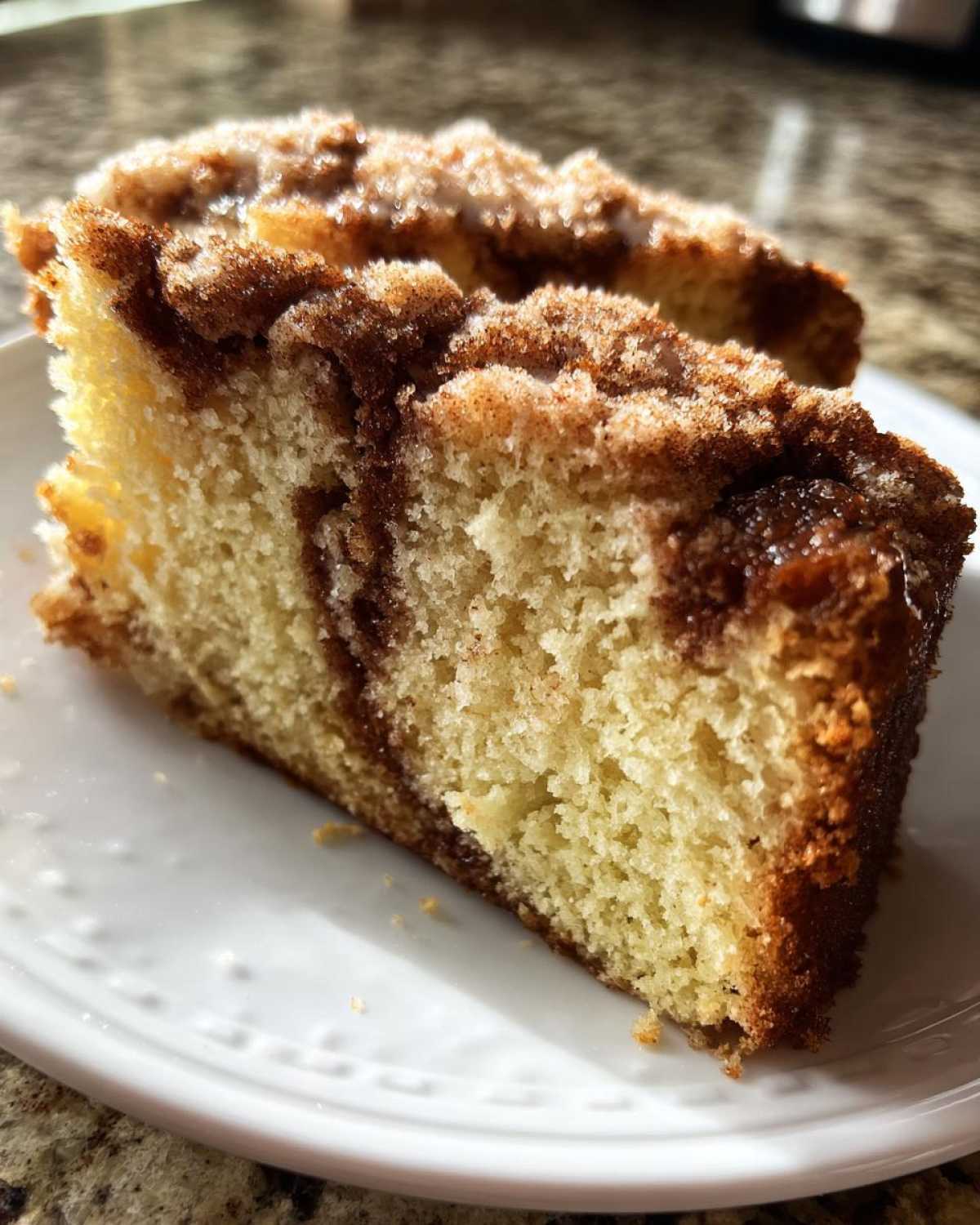 Cinnamon Swirl Coffee Cake - detail 3