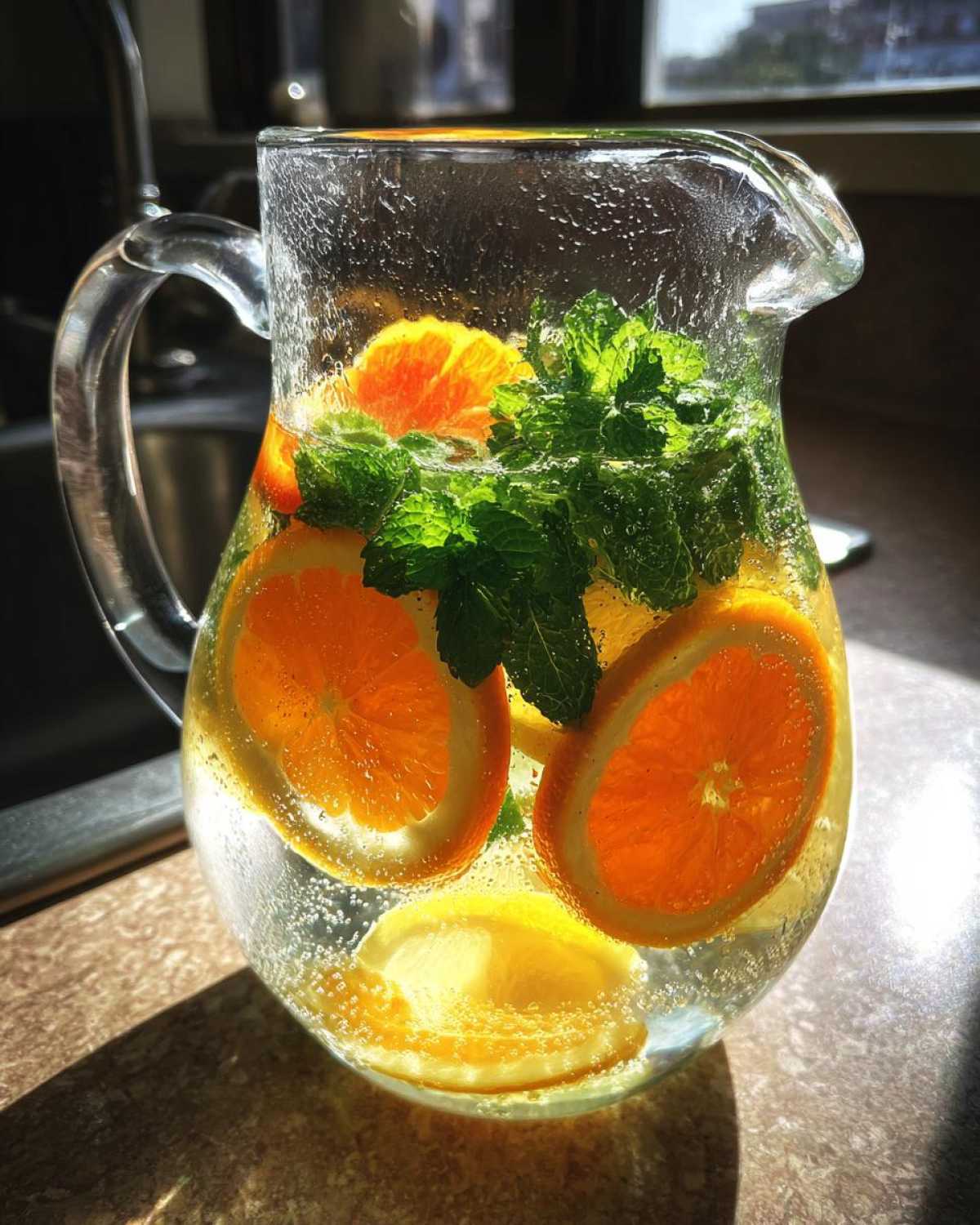 Citrus & Herb Infused Water (Hydration with Flavor) - detail 1