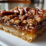 Classic Buttery Pecan Pie Bars Dessert