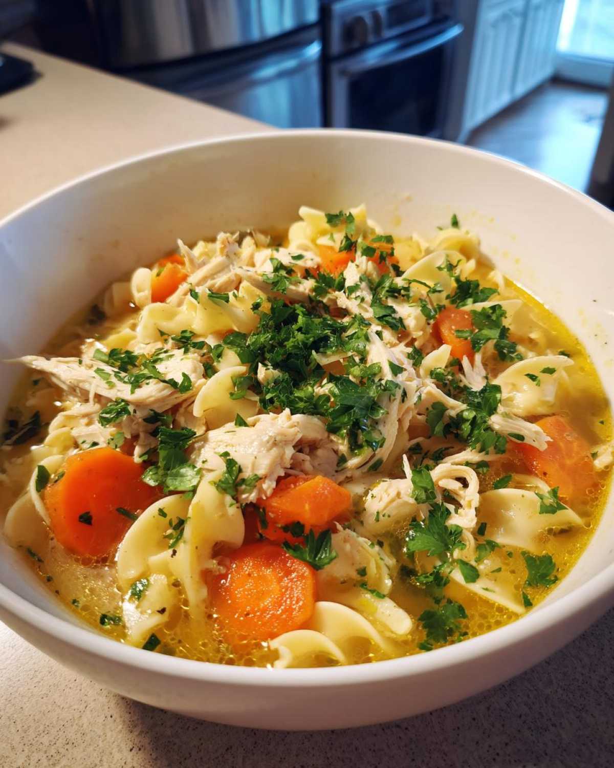 Classic Chicken Noodle Soup (Flu-Fighting Comfort) - detail 1