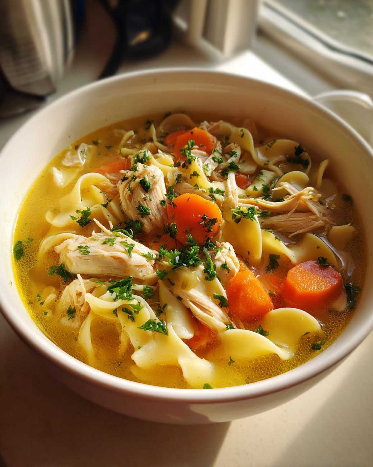 Classic Chicken Noodle Soup (Flu-Fighting Comfort) - detail 2