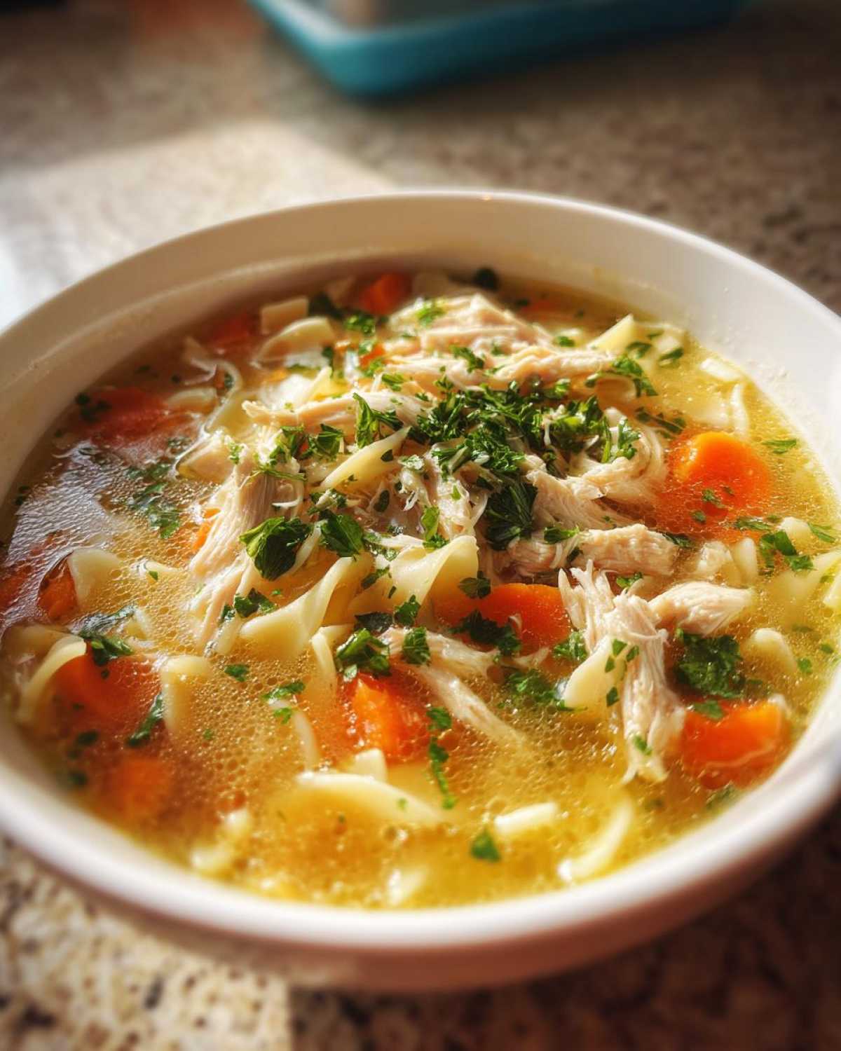 Classic Chicken Noodle Soup (Flu-Fighting Comfort) - detail 4