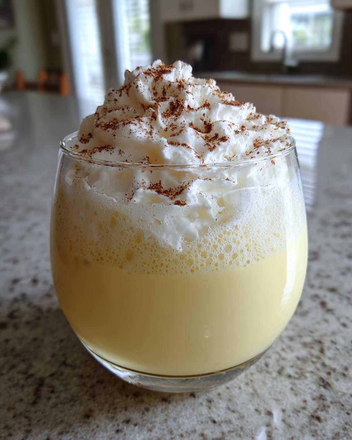 Classic Creamy Eggnog Punch Cocktail - detail 2