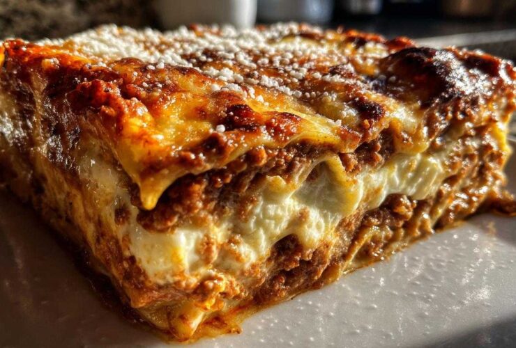 Classic Lasagna Bolognese Bake