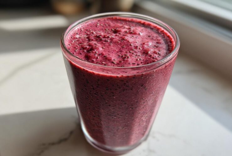 Collagen Berry Smoothie (Post-Workout Fuel)