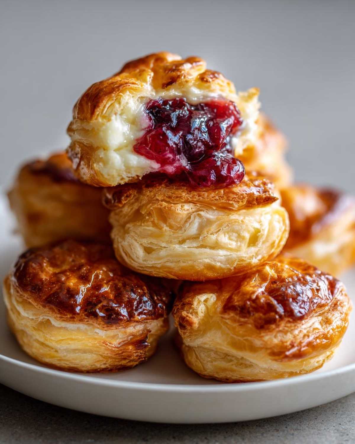 Cranberry Brie Bites with Puff Pastry - detail 4