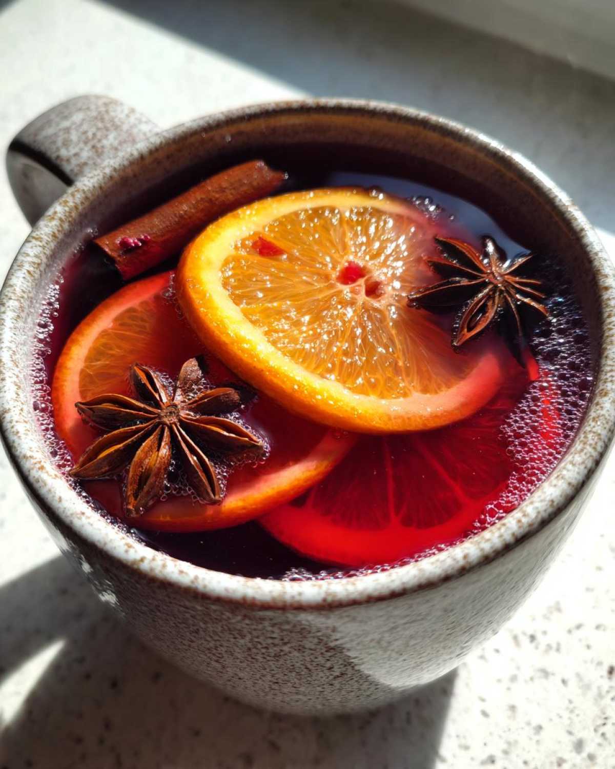 Cranberry Orange Mulled Cider with Spice - detail 3