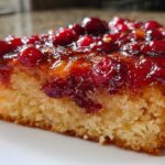 Cranberry Orange Upside-Down Cake (Winter Citrus Zing)