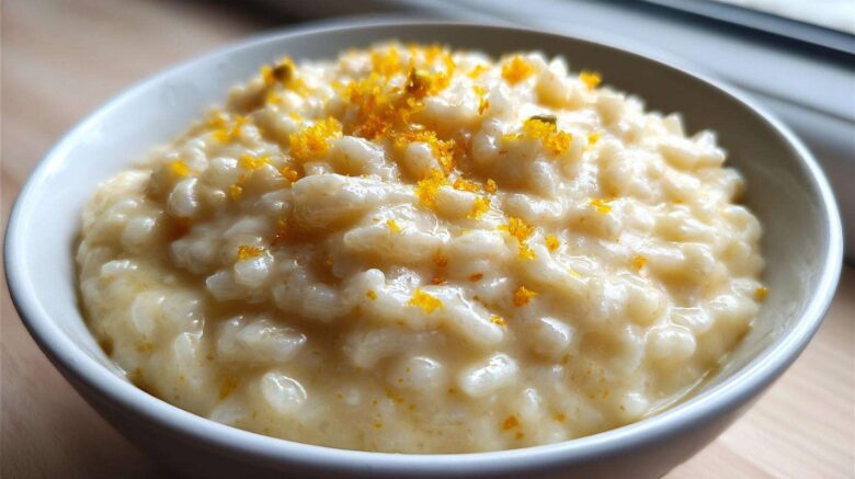 Creamy Orange Cardamom Rice Pudding