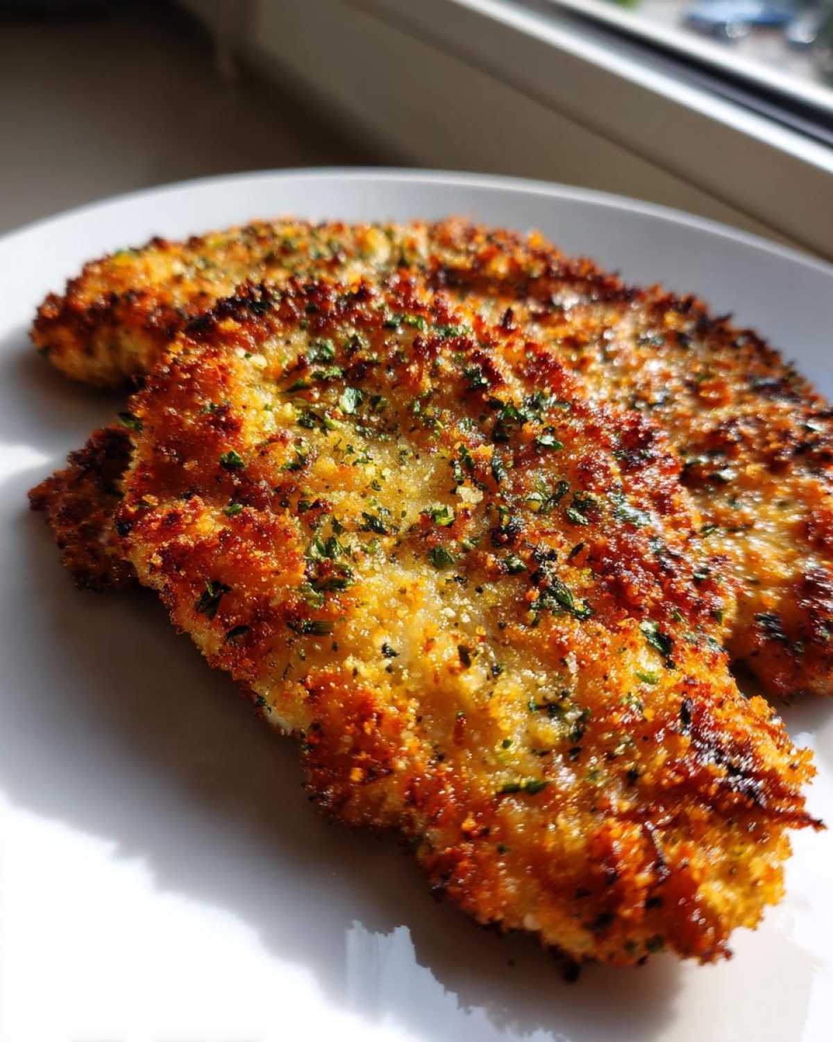 Crispy Panko Chicken Cutlets with Herbs - detail 1
