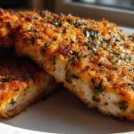 Crispy Panko Chicken Cutlets with Herbs