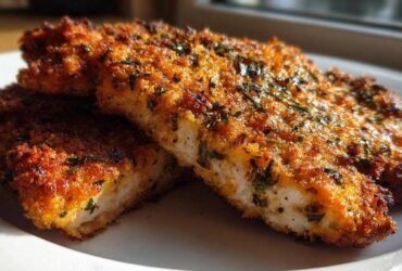 Crispy Panko Chicken Cutlets with Herbs