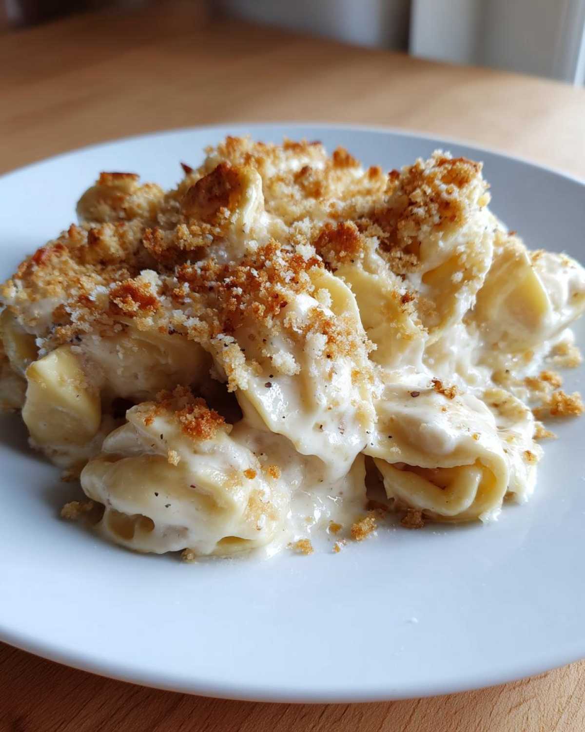 Easy Tortellini Alfredo Bake (Store-Bought Hack) - detail 1