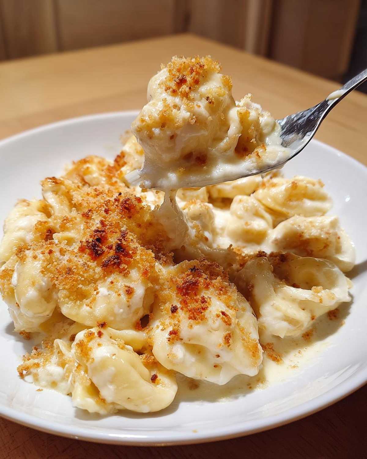 Easy Tortellini Alfredo Bake (Store-Bought Hack) - detail 3