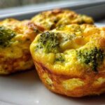 Egg Muffins with Broccoli Cheddar