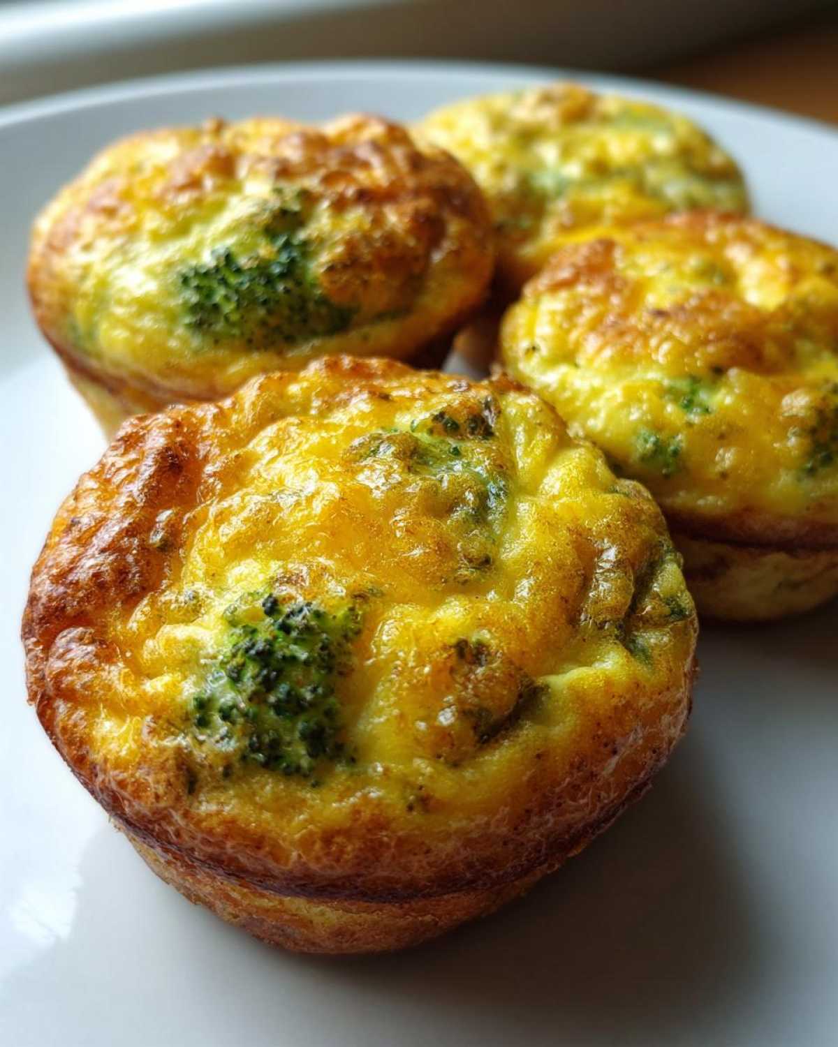 Egg Muffins with Broccoli Cheddar - detail 3