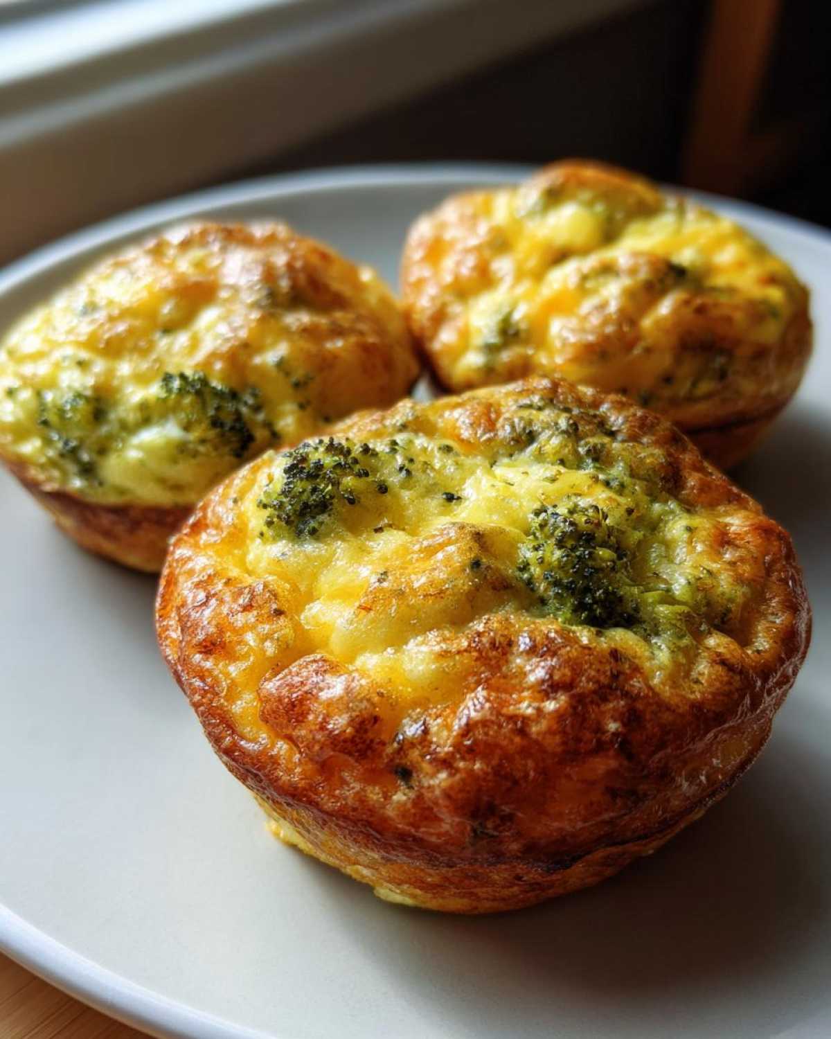 Egg Muffins with Broccoli Cheddar - detail 4