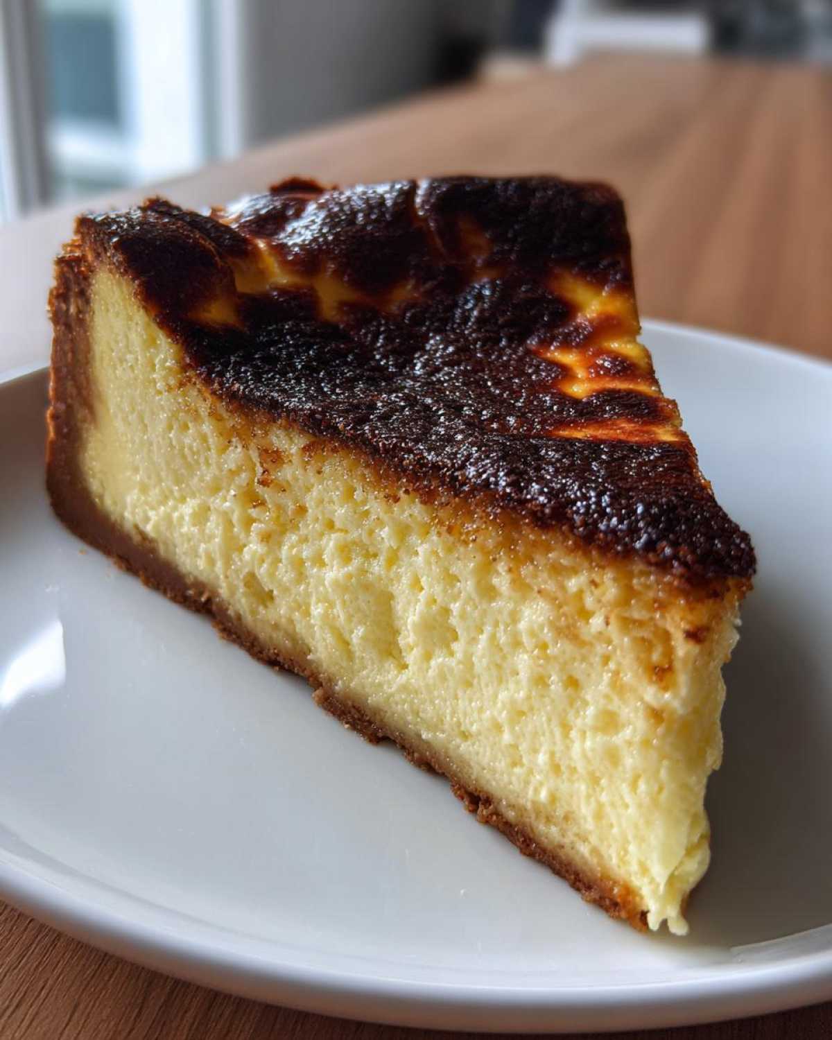 Eggnog Basque Cheesecake (Holiday Twist on a Trend) - detail 1