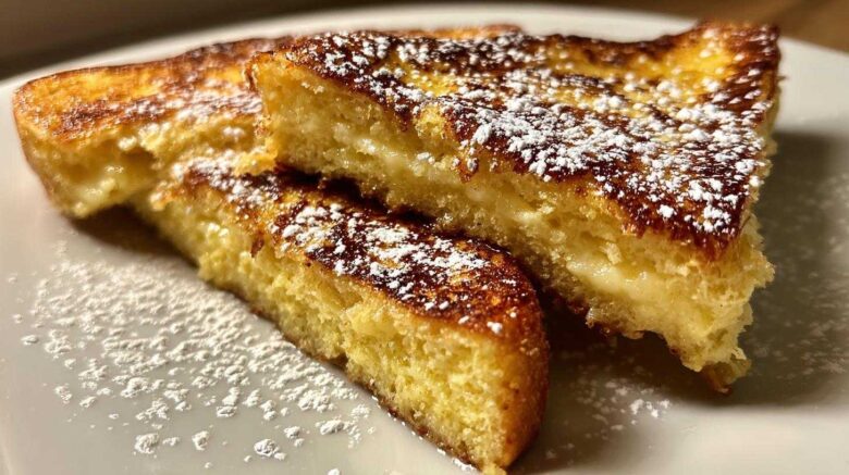 Eggnog French Toast (Holiday Leftover Makeover)