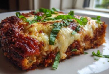 Eggplant Parmesan Bake with Mozzarella