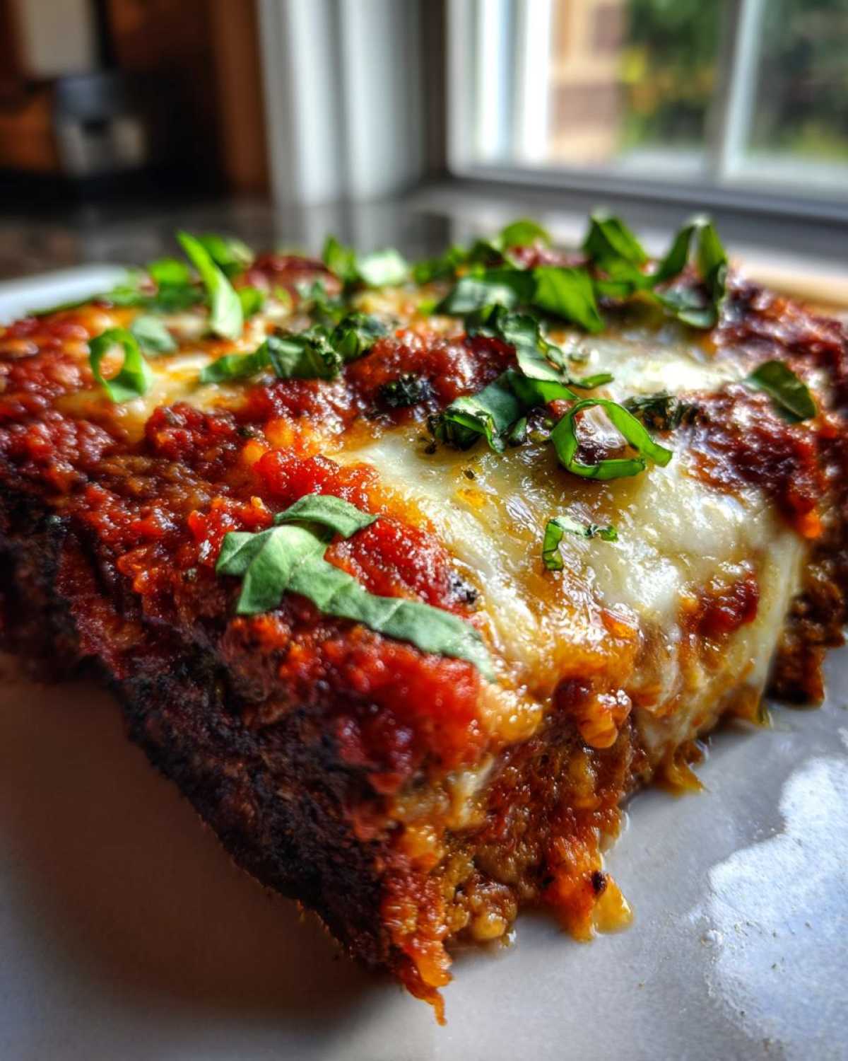 Eggplant Parmesan Bake with Mozzarella - detail 3