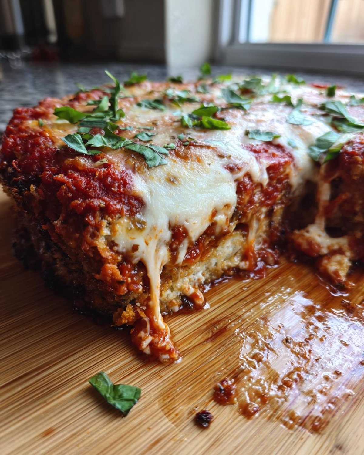 Eggplant Parmesan Bake with Mozzarella - detail 4