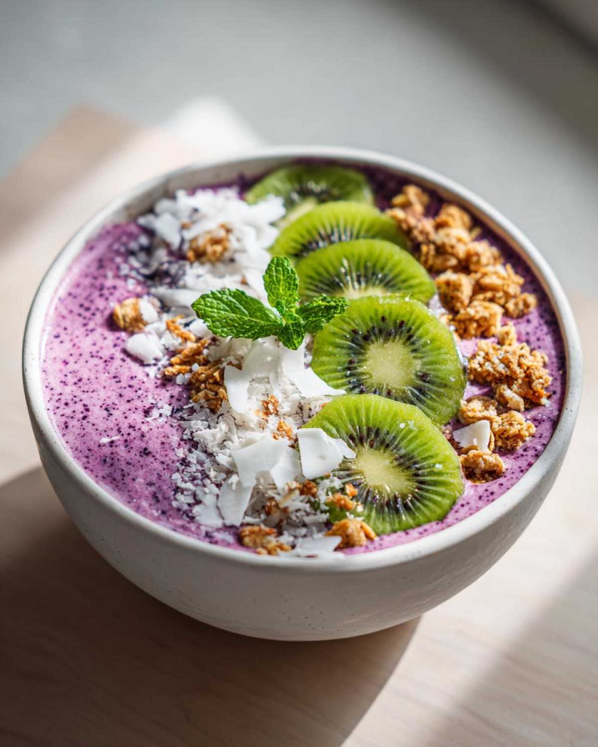 Energizing Protein Smoothie Bowl (Colorful & Filling) - detail 3
