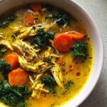 Flu-Fighting Turmeric Chicken Soup (Winter Wellness)