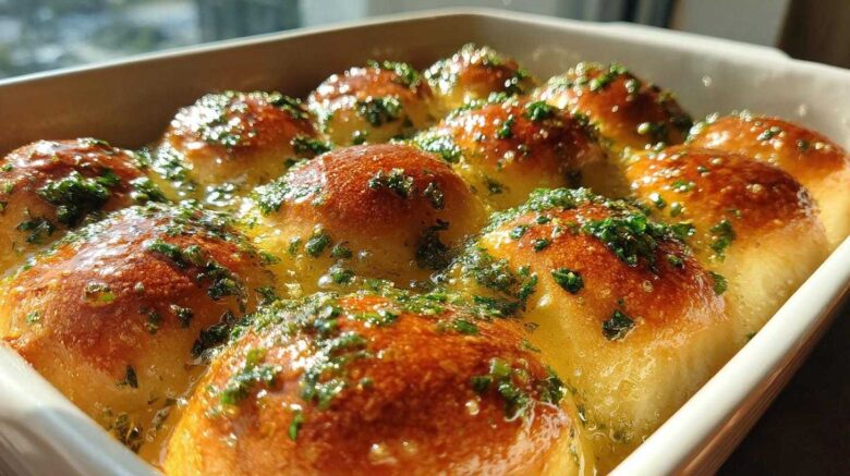 Garlic Butter Parker House Rolls (Homemade Bread Bliss)