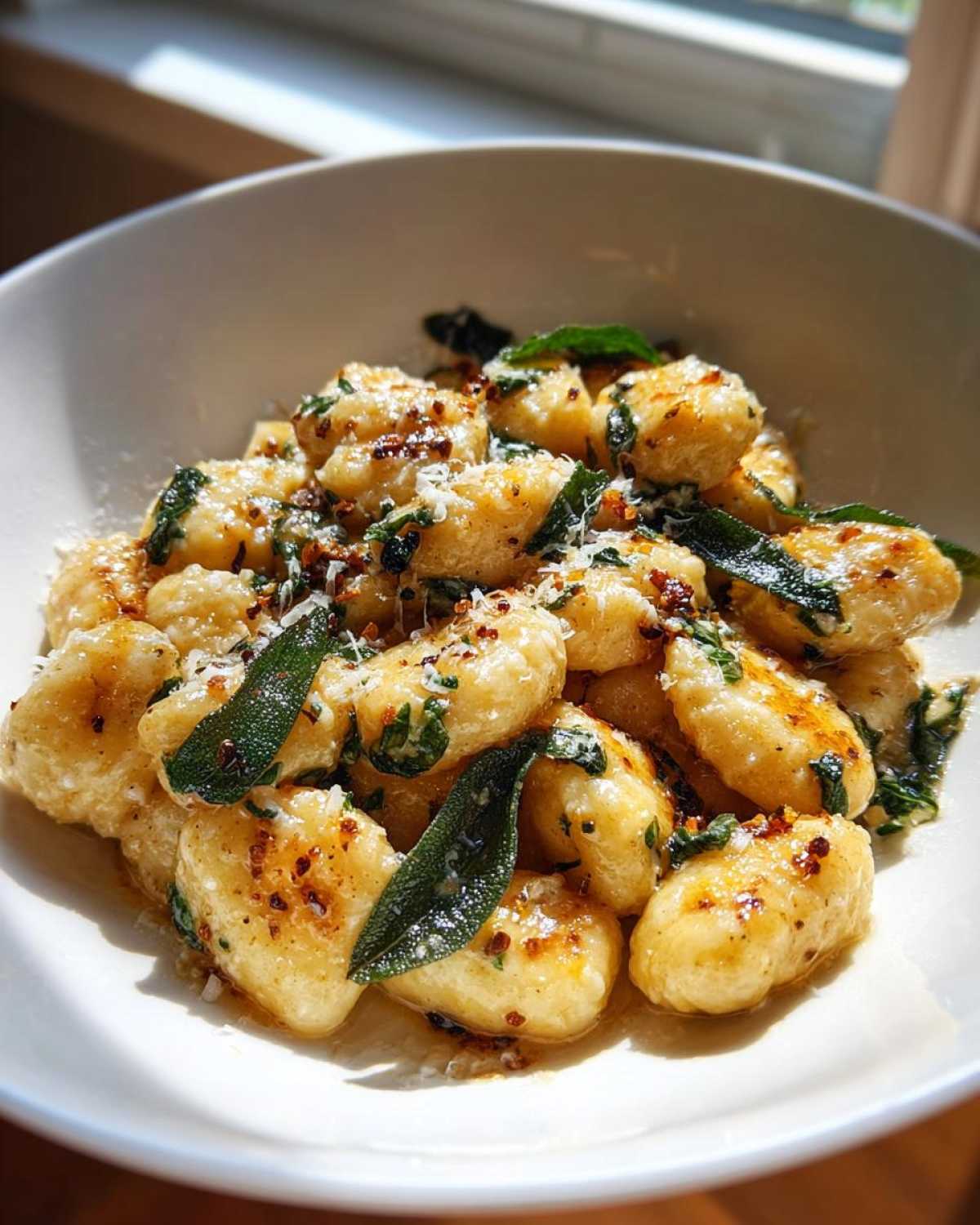 Gnocchi in Brown Butter Sauce - detail 4